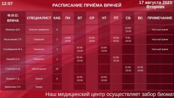 Электронное расписание для медицинских учреждений - Торговые автоматы и сенсорные киоски Клондайк, Екатеринбург